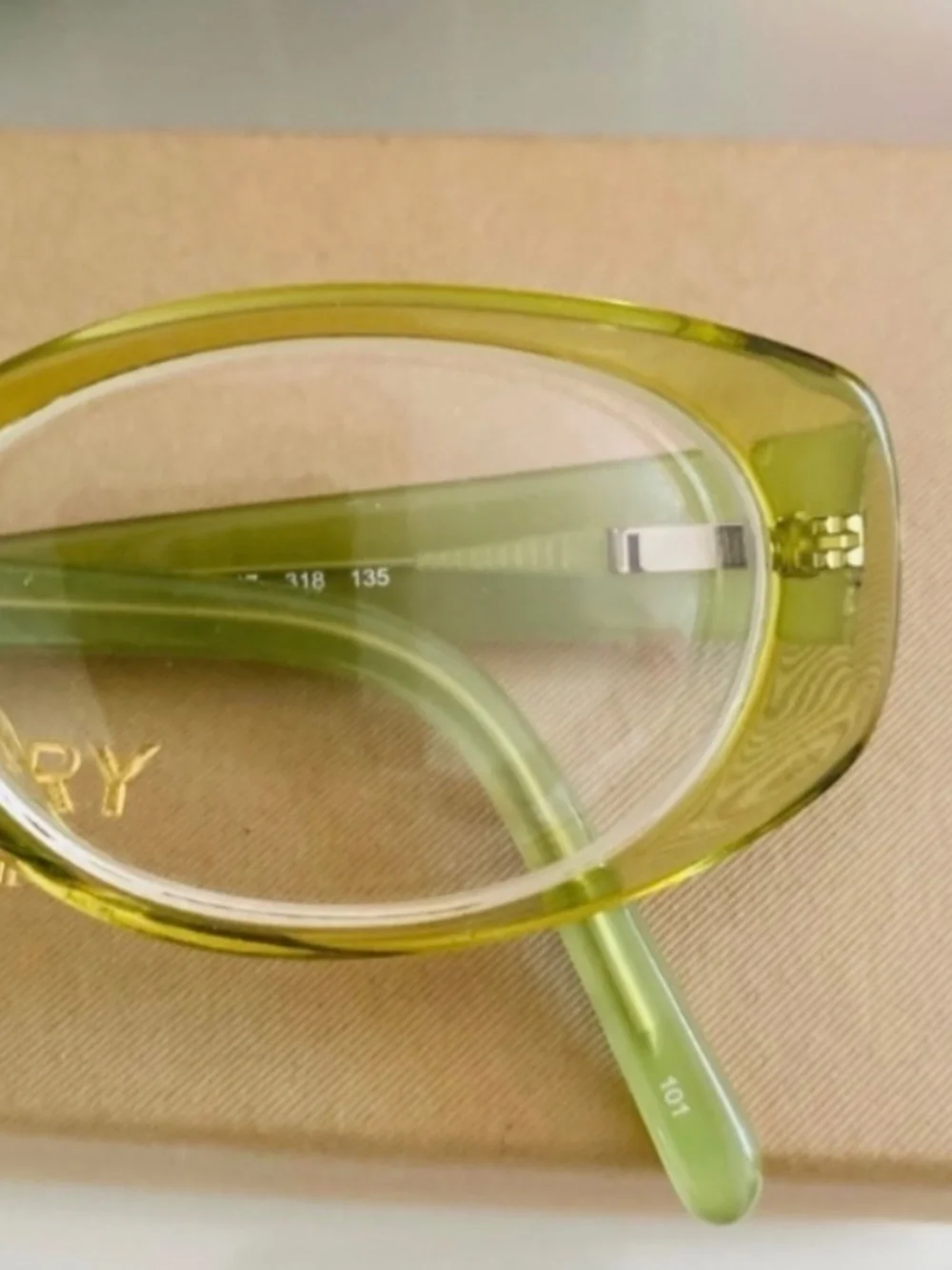 FENDI Kids Olive Green Eyeglasses